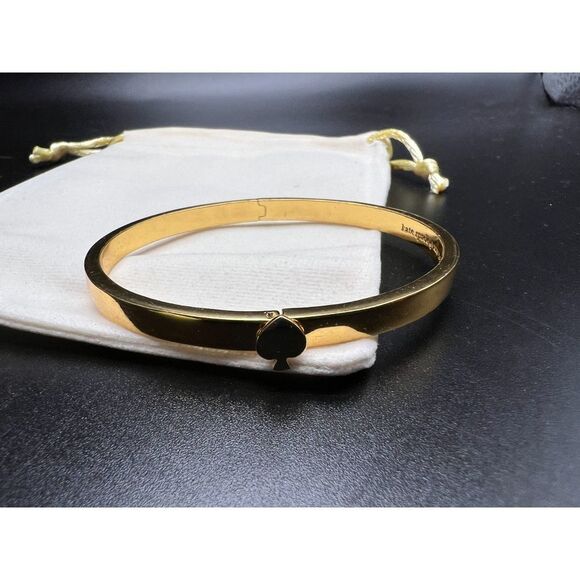 Kate Spade Spade Clasp Bangle Bracelet - Picture 1 of 8